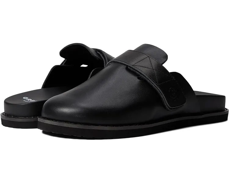 Сабо GREATS Classon Clog, цвет Nero Chrome Free Leather