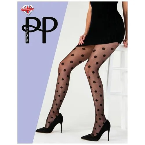 Колготки  Pretty Polly, 20 den, размер one size, черный