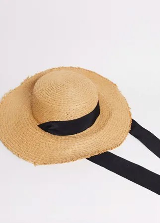 Шляпа со светло-коричневой отделкой Boardmans-Светло-коричневый