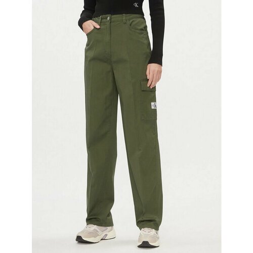 Брюки Calvin Klein Jeans, размер XL [INT], зеленый