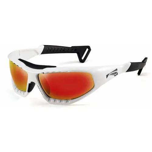 Солнцезащитные очки LiP Sunglasses LiP Surge / Gloss White - Black / PCPL Levanté Series ML Red Smoke, белый