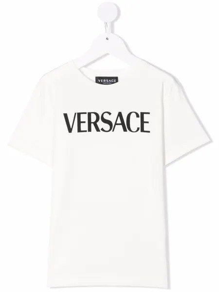 Versace Kids футболка с логотипом