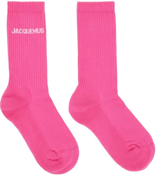 Розовые носки Les Chaussettes Jacquemus