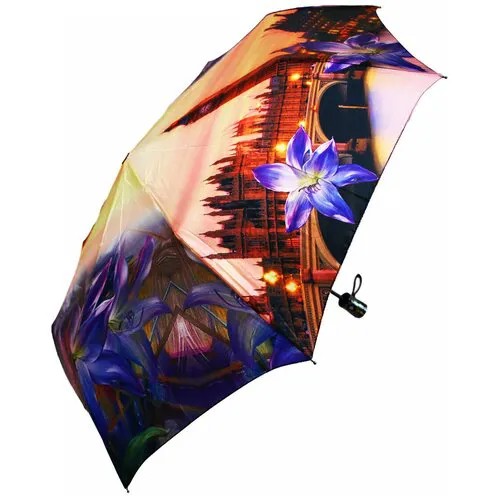 Женский зонт/Monsoon umbrella M8042/сиреневый, розовый