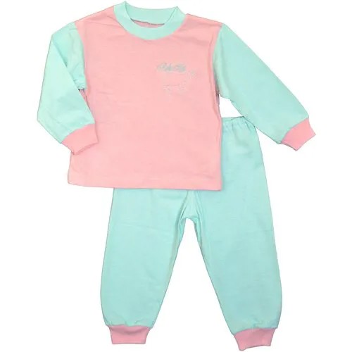 Пижама RobyKris размер 110/116, розовый/голубой