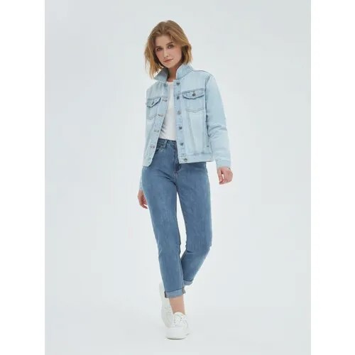 Женская джинсовая куртка LJCK037-1 р. XL, голубой