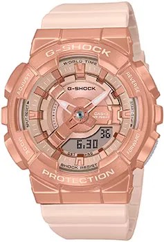 Японские наручные  женские часы Casio GM-S110PG-4A. Коллекция G-Shock