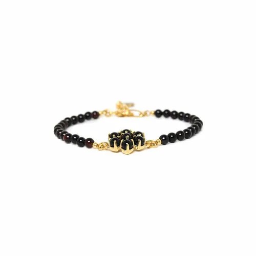 Браслет Nature Bijoux, Opera, с агатом, NB23.2-13-43220 черный