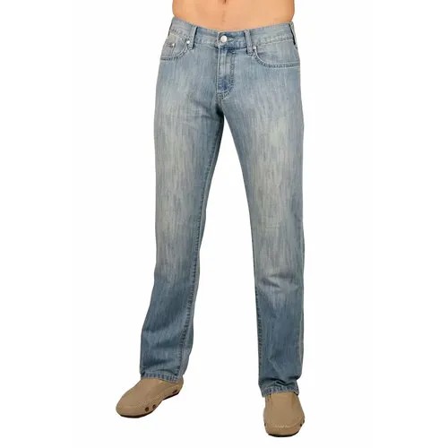 Джинсы широкие Montana Летние мужские джинсы 10116 MB, размер 30/34, синий