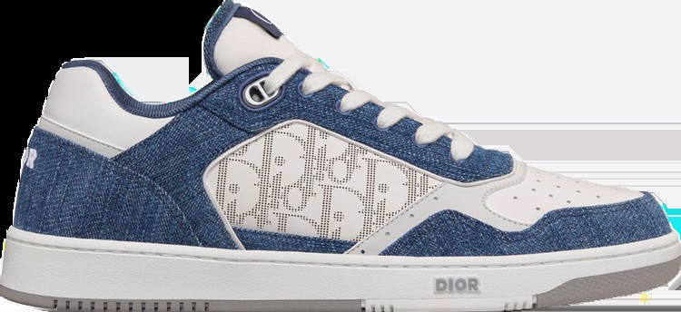 Кроссовки Dior B27 Low 'Dior Oblique - Blue Denim', синий