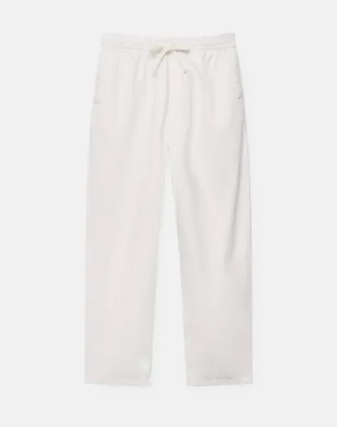 Джинсы-джоггеры Pull&Bear Basic, бежевый