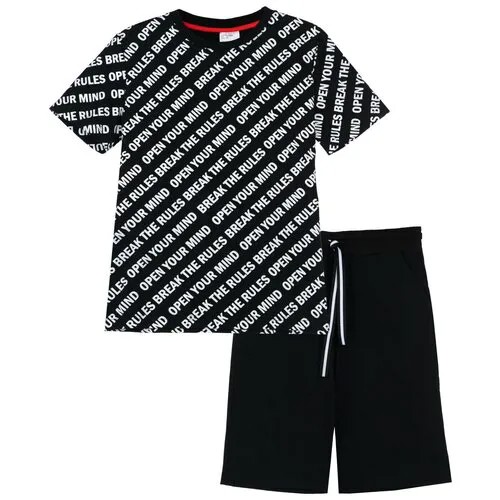 Комплект одежды playToday, размер 164, черный