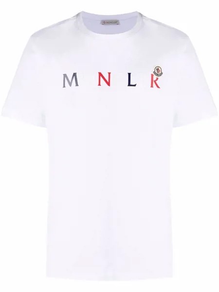 Moncler футболка с логотипом