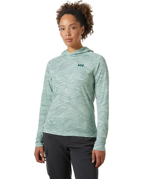 Худи Helly Hansen Lifa Active Solen Graphic, зеленый