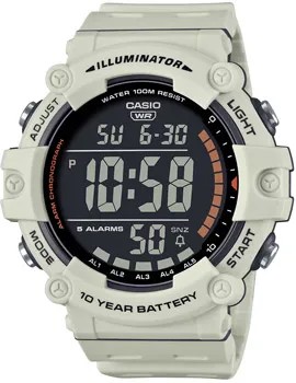 Японские наручные  мужские часы Casio AE-1500WH-8B2. Коллекция Digital
