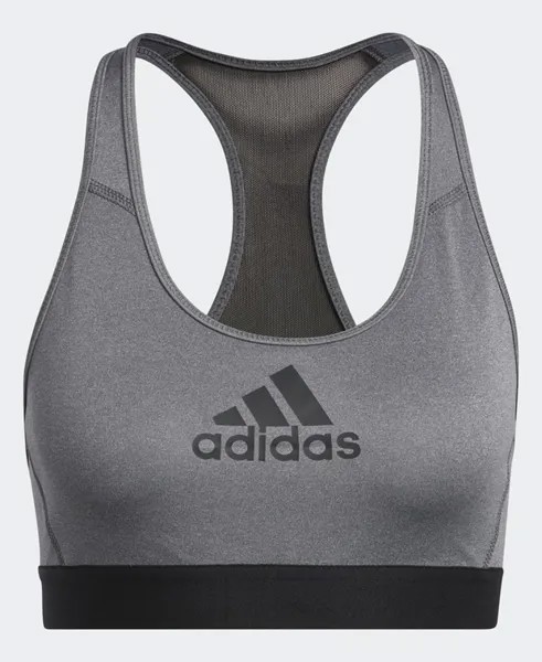 Мягкий бюстгальтер adidas Performance, серый