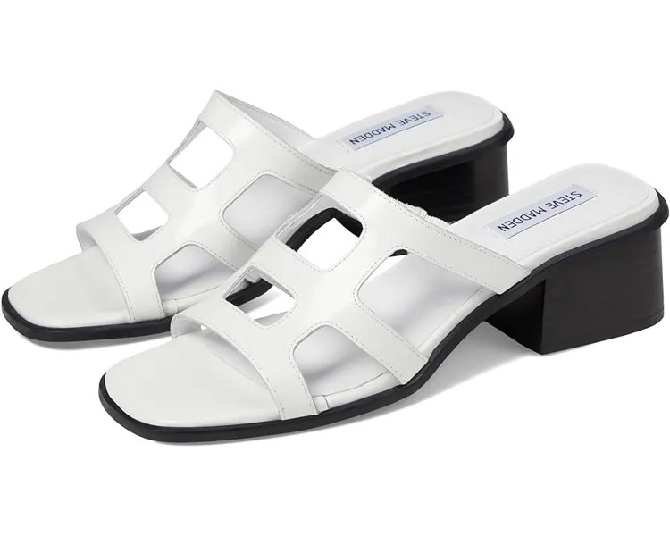 Туфли Steve Madden Princess Sandal, цвет White Leather