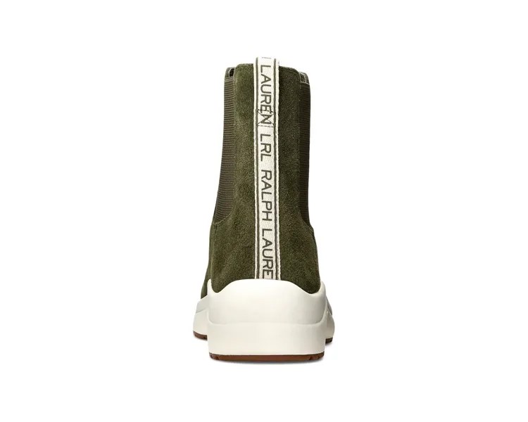 Кроссовки Rylee Chelsea Slip-On Sneaker LAUREN Ralph Lauren, оливковый