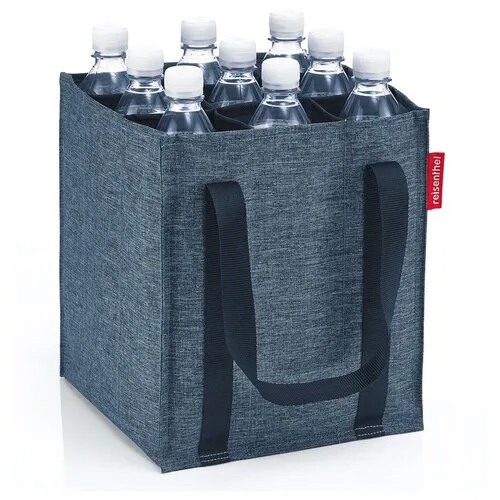 Сумка органайзер для бутылок Bottlebag twist blue синий шоппер