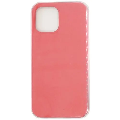 Чехол для iPhone 12 Pro Max (силиконовый) красный