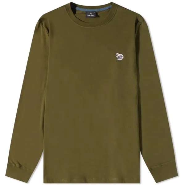 Футболка Paul Smith Long Sleeve Zebra Tee