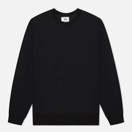 Мужская толстовка Y-3 Classic Back Logo Crew Neck, цвет чёрный, размер S