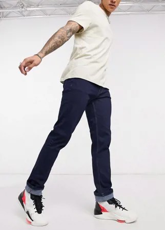 Зауженные джинсы цвета индиго LDN DNM-Голубой