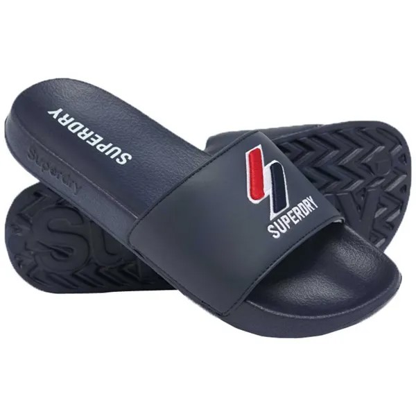 Шлепанцы Superdry Core Pool, синий