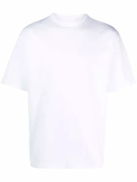 A.P.C. футболка с вышитой надписью