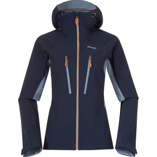 Женская куртка софтшел Cecilie Mtn Bergans, синий