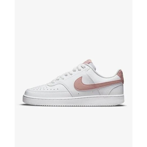 Кеды NIKE Court Vision Mid Next Nature, размер 6.5 US, white/pink oxford