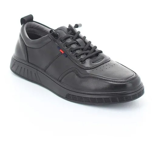 Туфли EL Tempo мужские летние, размер 45, цвет черный, артикул FL212 A1301-1