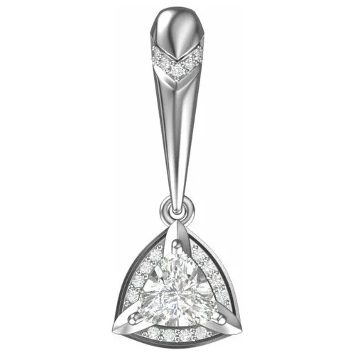 Серебряная подвеска с фианитами 4101233-00775