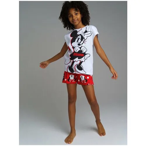 Пижама  playToday, размер 146, черный