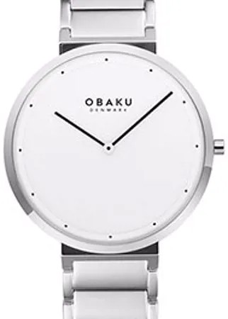 Fashion наручные  мужские часы Obaku V258GXCISC. Коллекция Ultra Slim