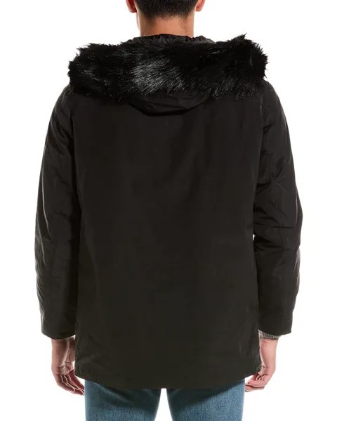 Пальто Armani Exchange Caban, черный