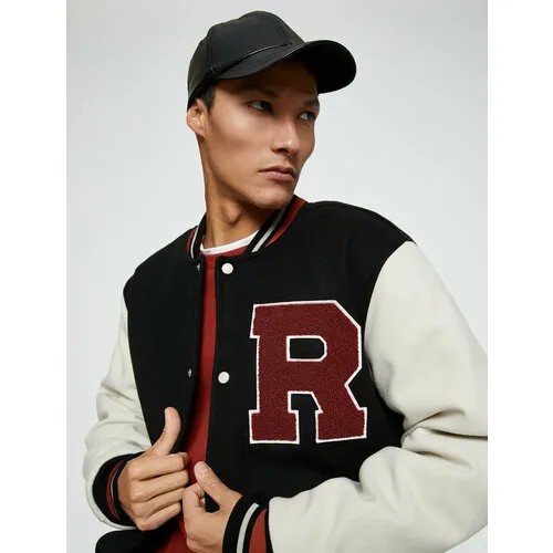 Бомбер KOTON, размер XL, черный