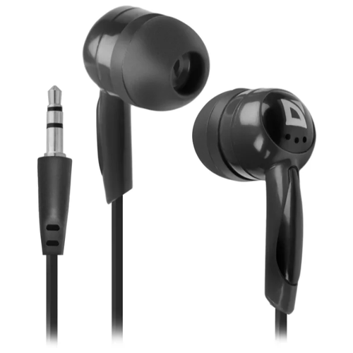 Defender Наушники стерео Basic-604 Black Для MP3, кабель 1,1 м