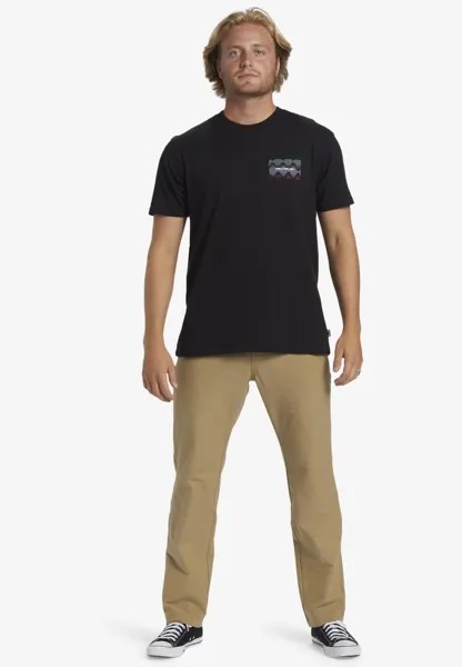 Футболка с принтом Billabong, черный