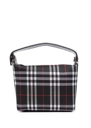 Burberry Pre-Owned клетчатая мини-сумка 2000-х годов