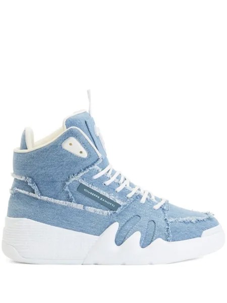 Giuseppe Zanotti высокие кеды, синий