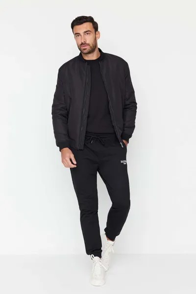 Спортивные брюки мужские Trendyol TMNAW23EA00154 черные L