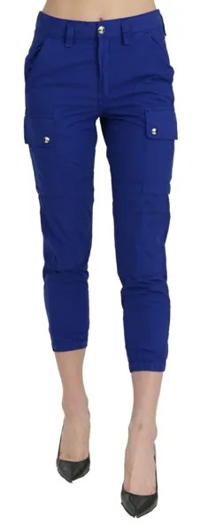 Брюки CYCLE 100% хлопок Синие укороченные узкие брюки с высокой талией s. W32 Рекомендуемая розничная цена 250 долларов США.