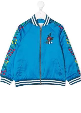 Stella McCartney Kids бомбер Music Monsters