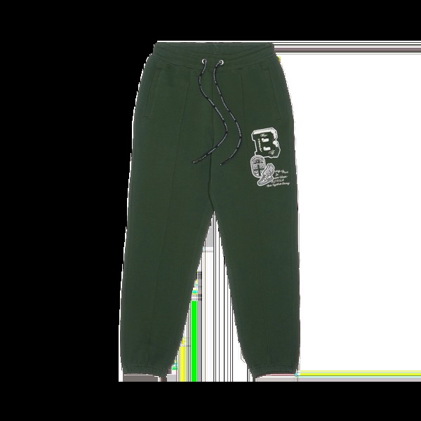 Спортивные брюки BAPE College Badgess 'Green', зеленый