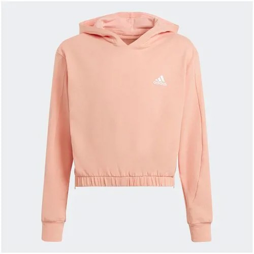 Олимпийка дет. спорт. GT6901/adidas/(G M Cover Up)/AMBIENT BLUSH/WHITE/размер 152