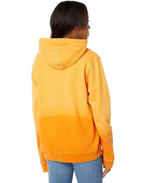 Худи Outerknown Remote Surf Dip-Dye Hoodie, цвет Citrus Sunrise