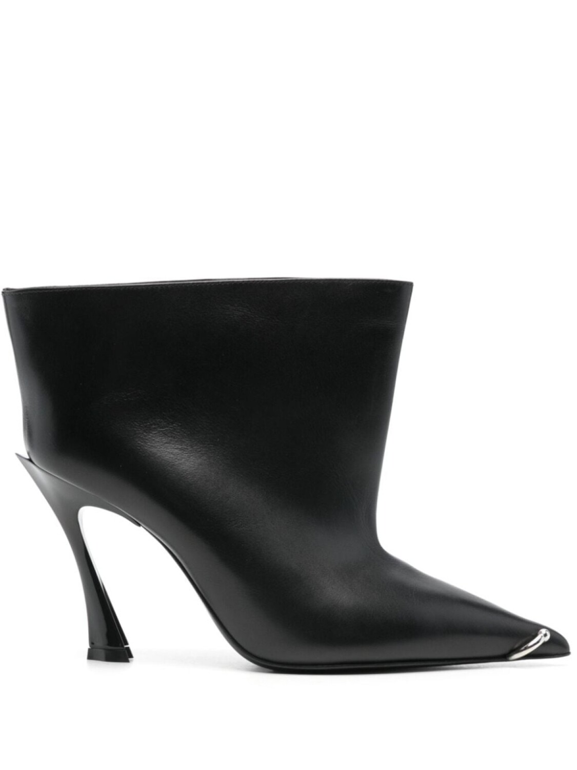 Mugler ботильоны на каблуке, черный