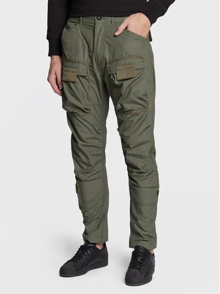 Тканевые брюки стандартного кроя G-Star Raw, зеленый