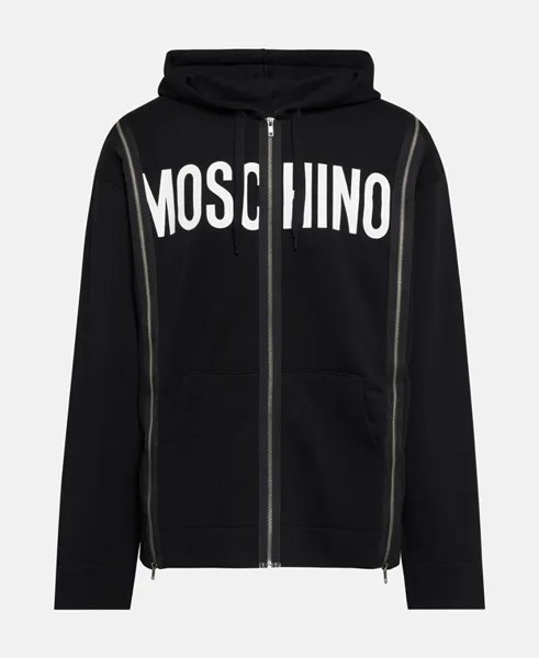 Толстовка с капюшоном Moschino, черный